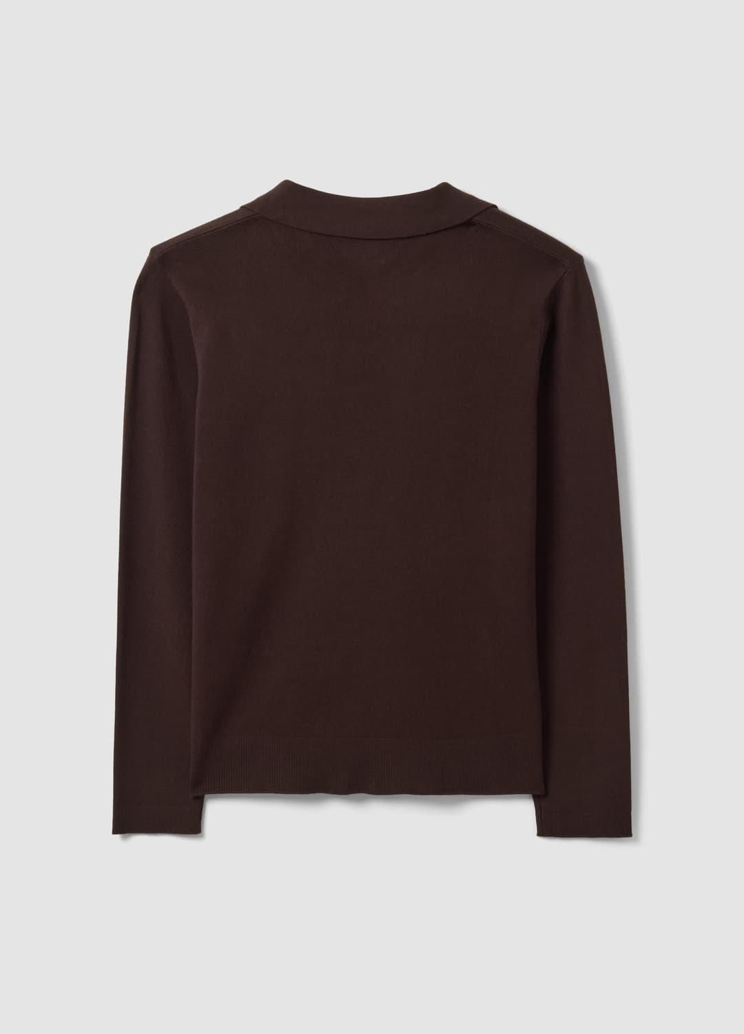 Brauner Pullover Aus Viskosemix Mit Polokragen Und Oversize-fit | OVS Brauner Pullover Aus Viskosemix Mit Polokragen Und Oversize-fit - 6 | OVS