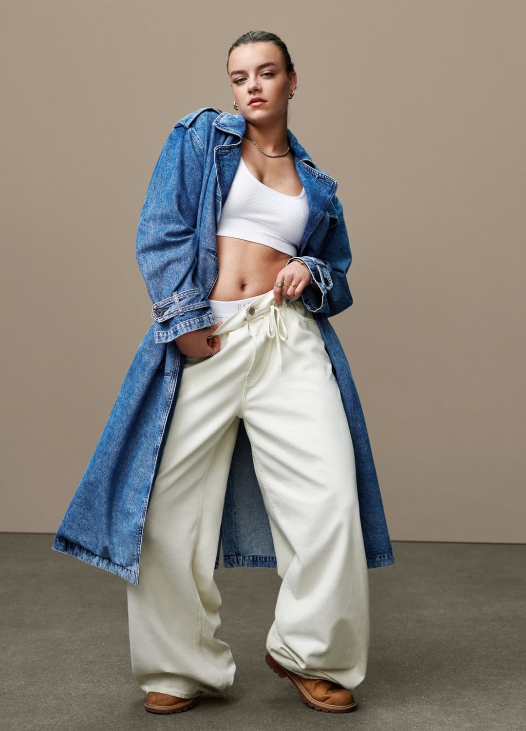 Jeans Wide Leg In Lyocell E Cotone | OVS Jeans Wide Leg In Lyocell E Cotone - 6 | OVS