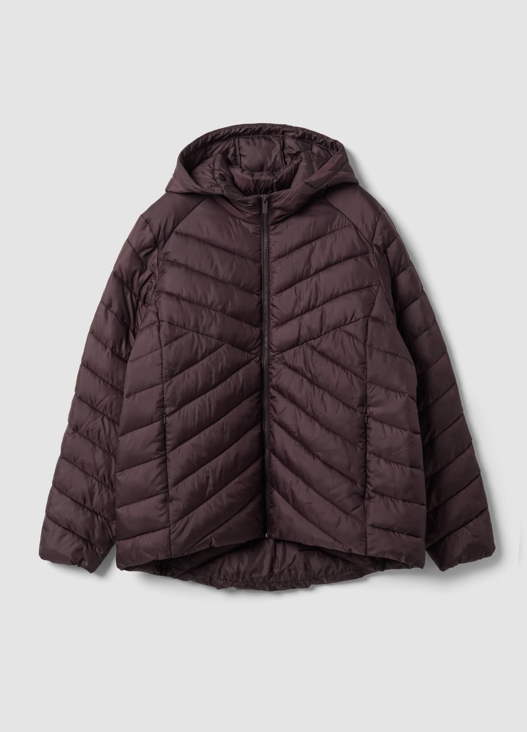 Giacca Ultralight Viola Trapuntata Con Cappuccio E Zip Regular Fit | OVS Giacca Ultralight Viola Trapuntata Con Cappuccio E Zip Regular Fit - 4 | OVS