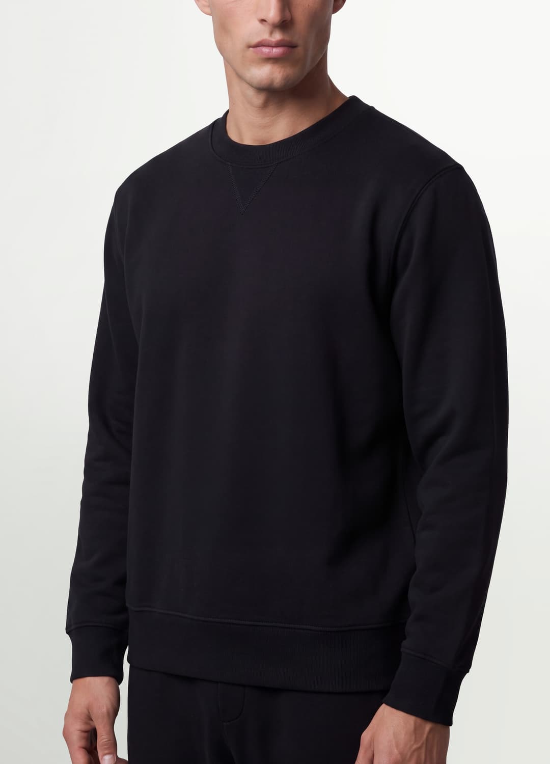 Felpa Blu Girocollo In Misto Cotone Regular Fit | OVS Felpa Blu Girocollo In Misto Cotone Regular Fit - 10 | OVS