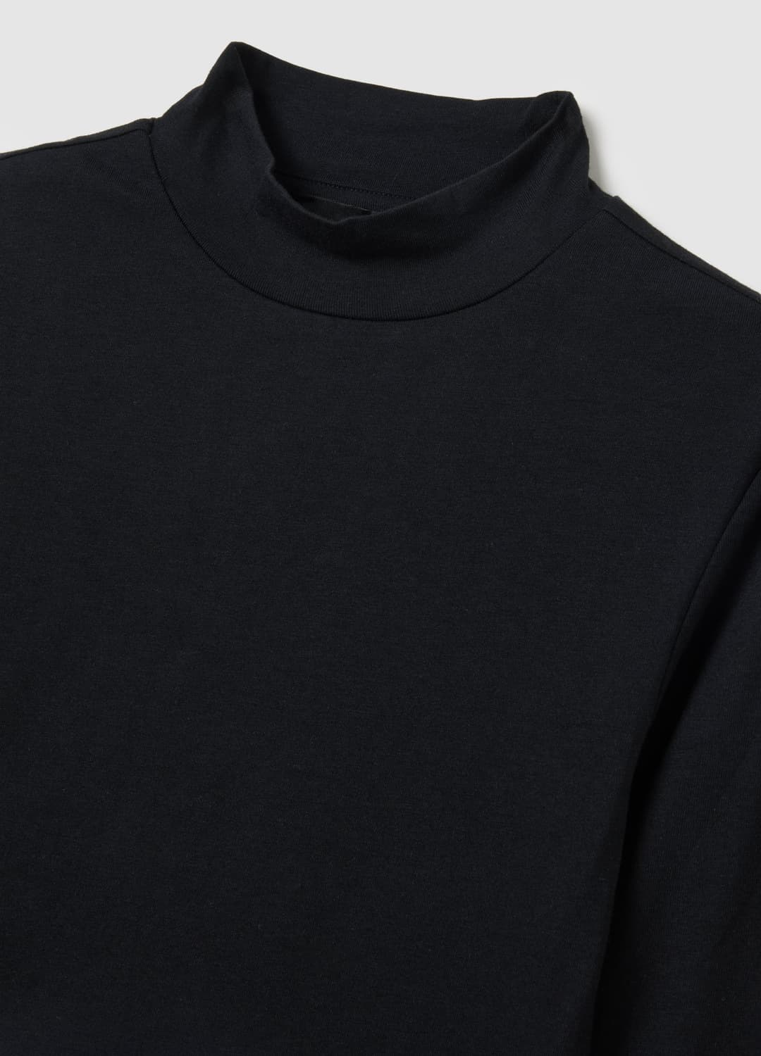 Backless Cropped Longsleeve Top Black | OVS Backless Cropped Longsleeve Top Black - 6 | OVS