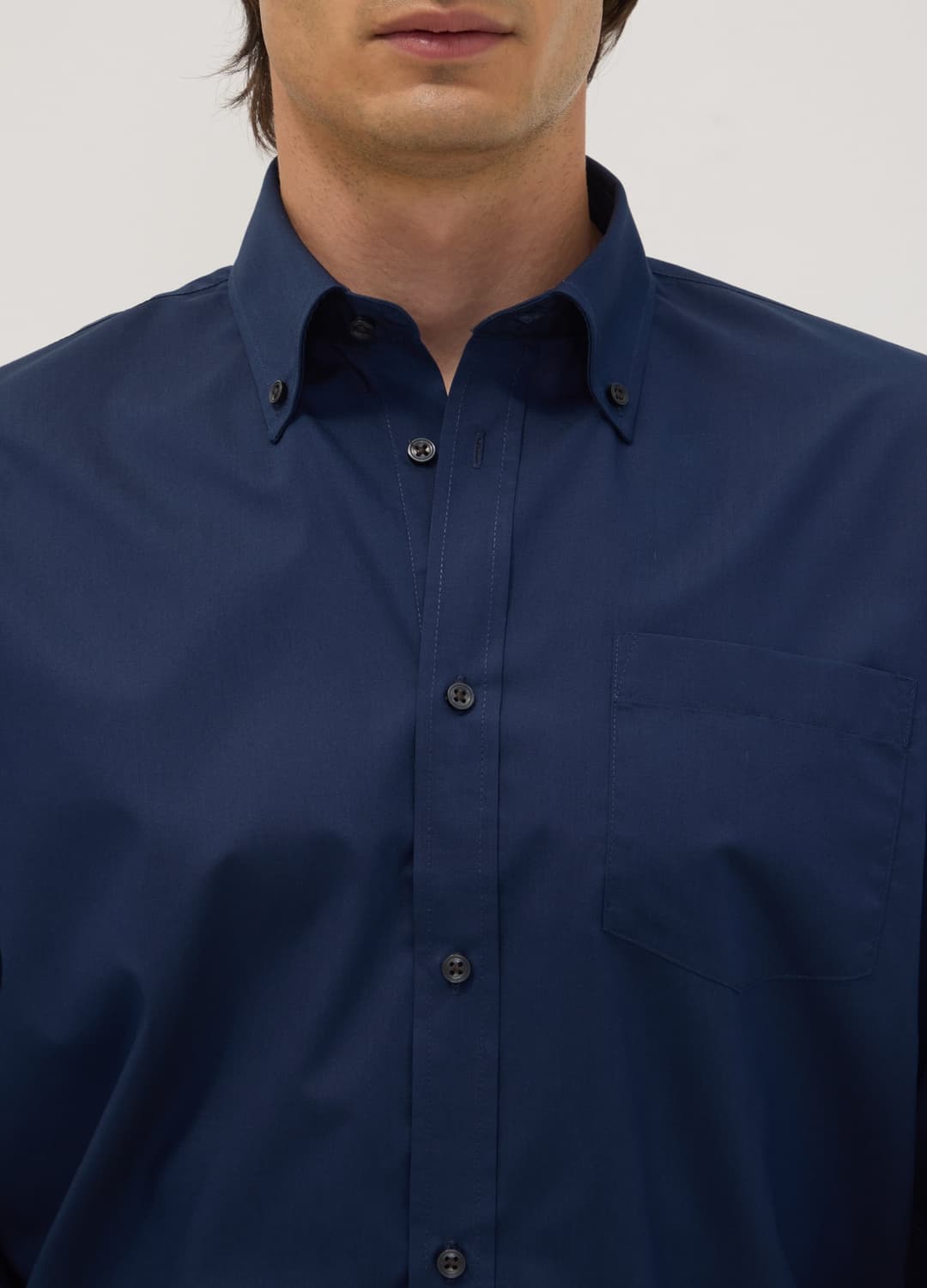 Camicia Blu Regular Fit Con Collo Button-down Easy Iron | OVS Camicia Blu Regular Fit Con Collo Button-down Easy Iron - 1 | OVS