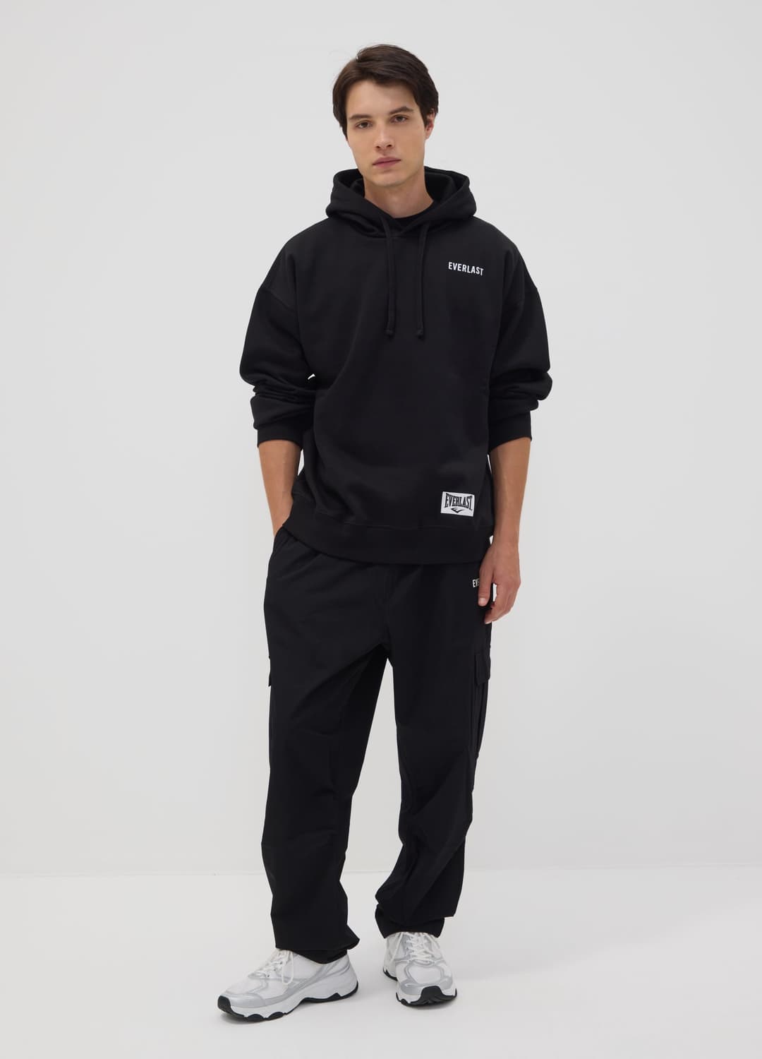 Pantaloni Cargo Neri Sportivi Con Coulisse | OVS Pantaloni Cargo Neri Sportivi Con Coulisse - 0 | OVS