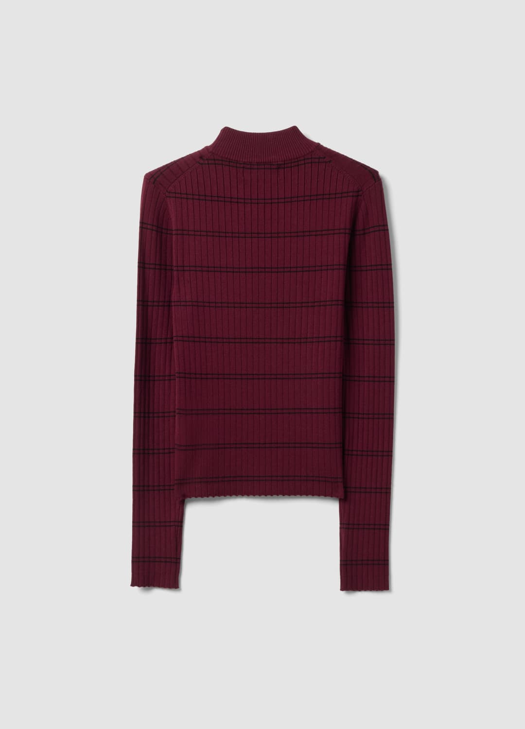 Maglia Marrone In Misto Viscosa Con Collo Rialzato Fitted | OVS Maglia Marrone In Misto Viscosa Con Collo Rialzato Fitted - 6 | OVS