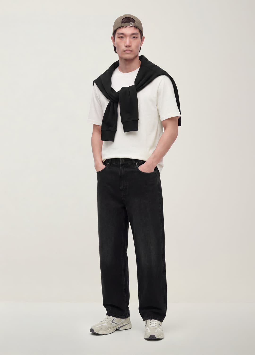 Jeans Denim Neri Wide Leg In Puro Cotone | OVS Jeans Denim Neri Wide Leg In Puro Cotone - 0 | OVS