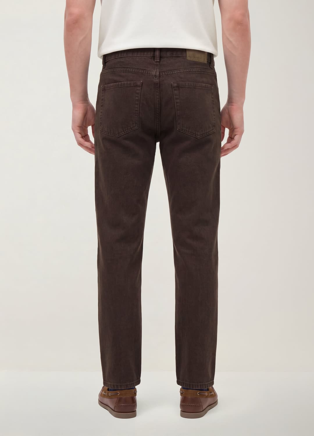 Braune Straight-fit-jeans Aus 100 % Baumwolle | OVS Braune Straight-fit-jeans Aus 100 % Baumwolle - 2 | OVS
