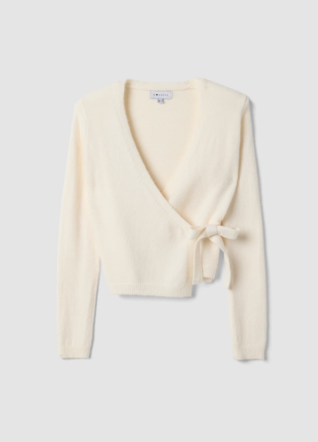 Cardigan Bianco A Portafoglio Con Scollo Profondo A V | OVS Cardigan Bianco A Portafoglio Con Scollo Profondo A V - 4 | OVS