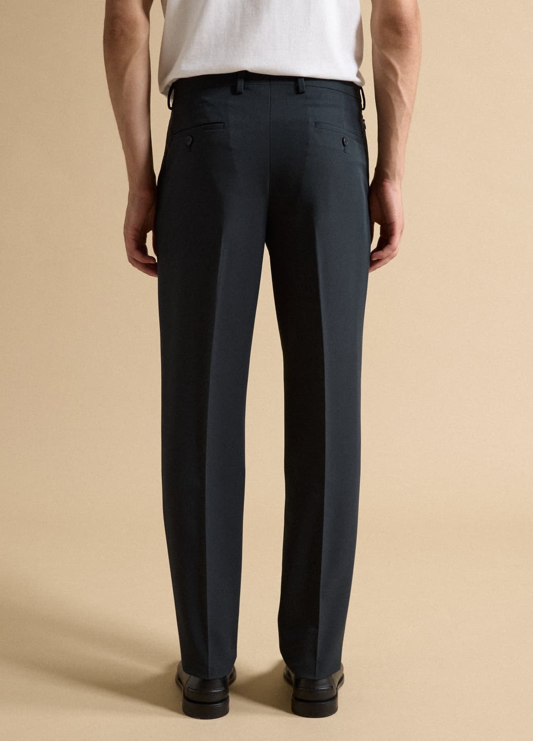 Pantaloni Formali Blu In Twill Di Viscosa Elasticizzata Slim Fit | OVS Pantaloni Formali Blu In Twill Di Viscosa Elasticizzata Slim Fit - 2 | OVS
