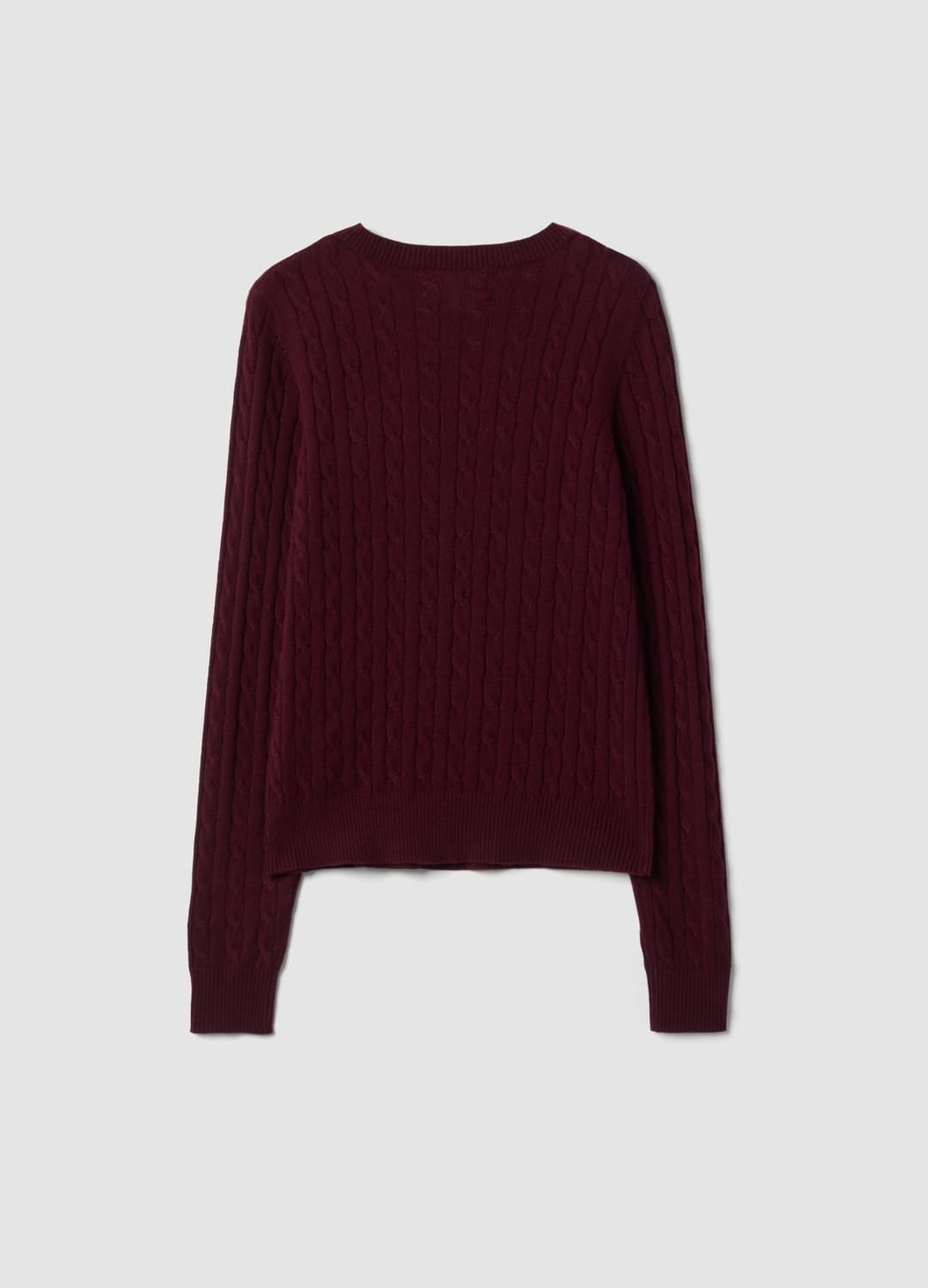 Maglia Girocollo Rossa A Trecce Regular Fit | OVS Maglia Girocollo Rossa A Trecce Regular Fit - 6 | OVS