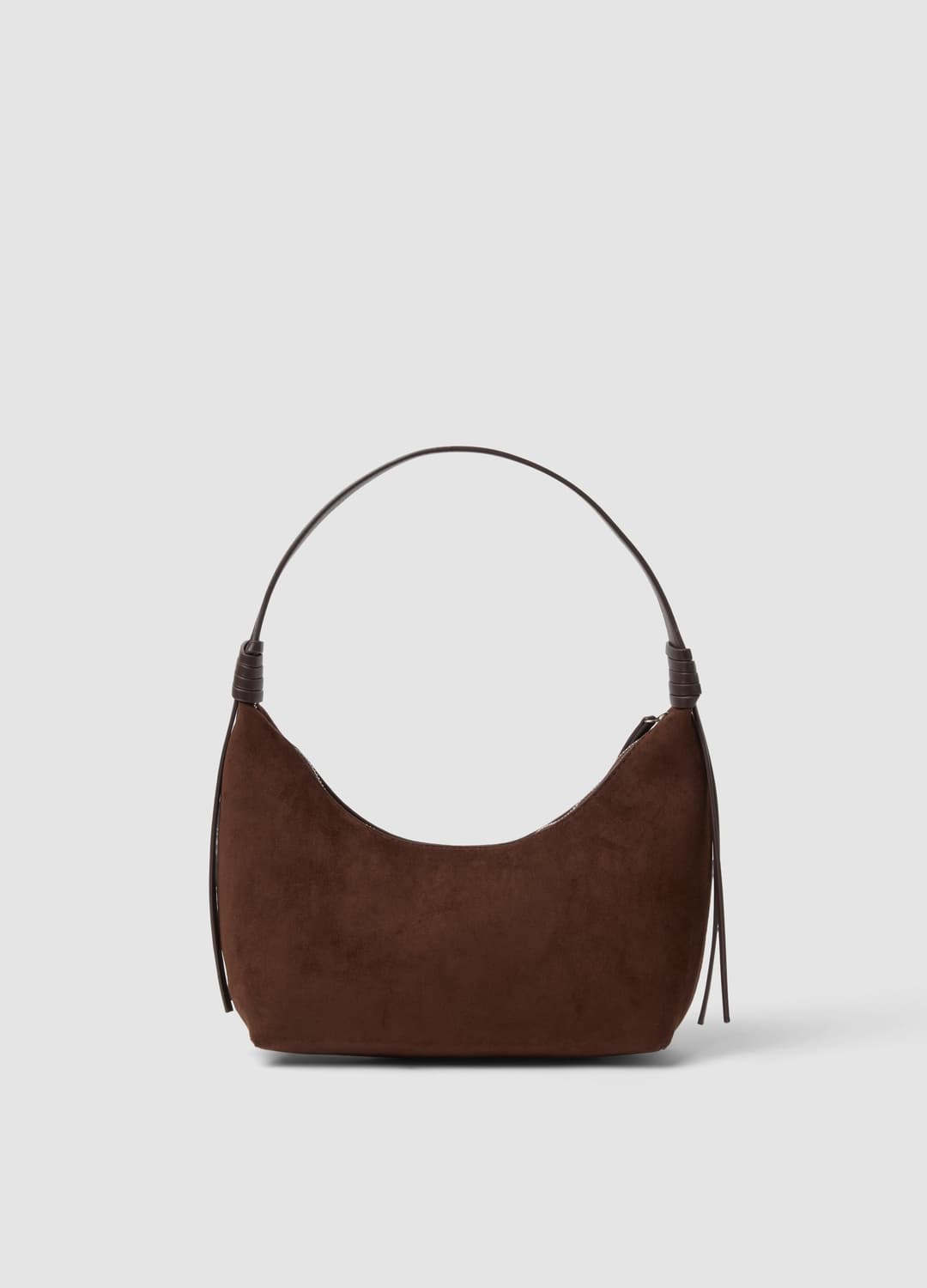 Borsa Marrone Hobo In Tessuto Elasticizzato | OVS Borsa Marrone Hobo In Tessuto Elasticizzato - 2 | OVS