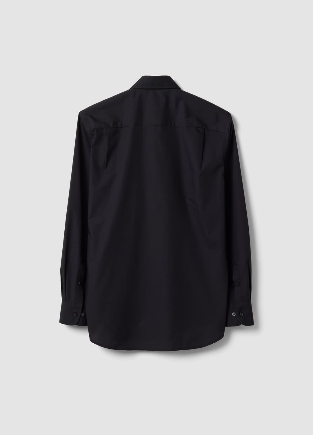 Camicia Nera Slim Fit Con Colletto Classico Easy Iron | OVS Camicia Nera Slim Fit Con Colletto Classico Easy Iron - 5 | OVS