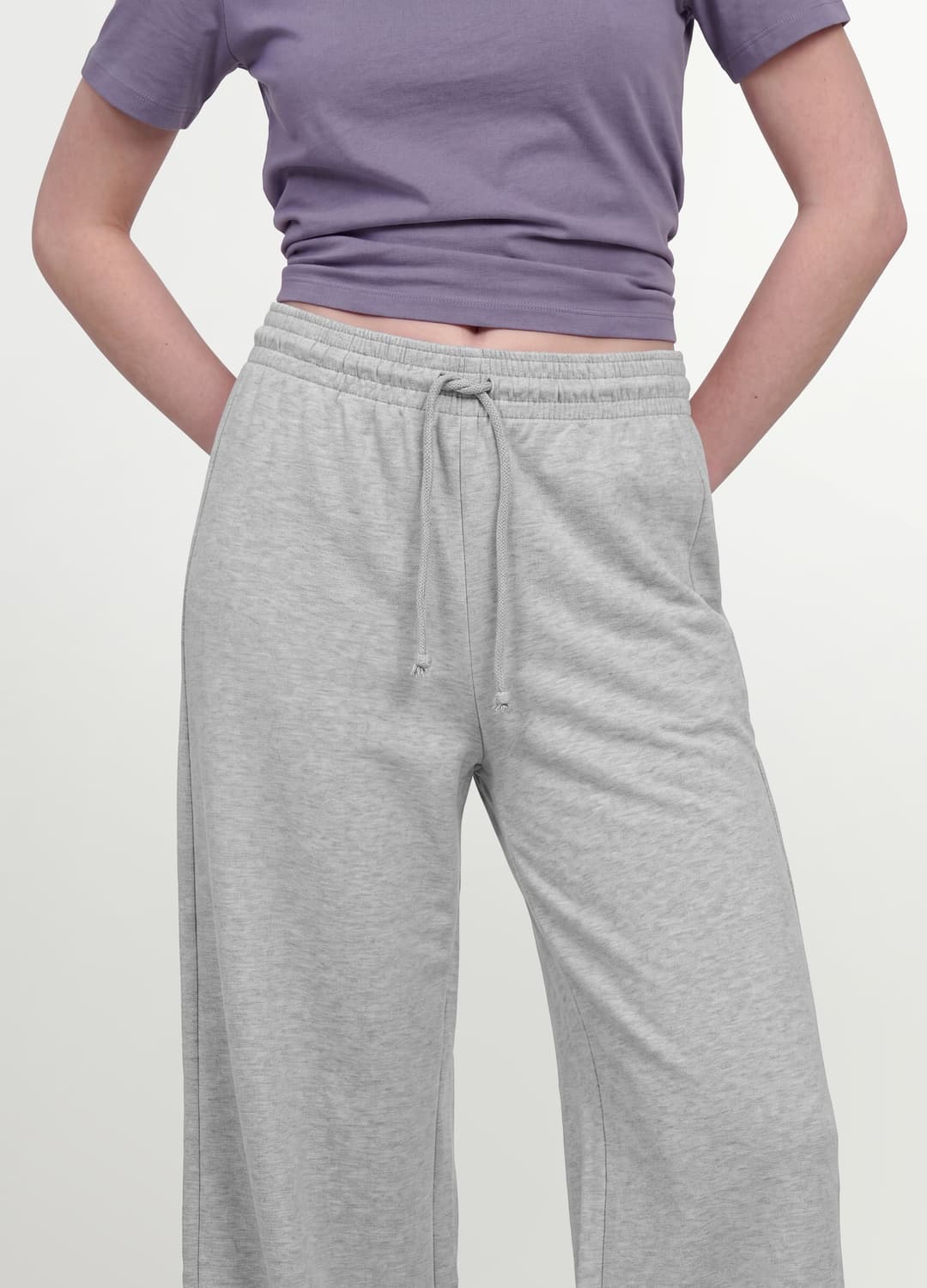 Pantaloni Jogger Grigi Baggy Fit In Puro Cotone | OVS Pantaloni Jogger Grigi Baggy Fit In Puro Cotone - 2 | OVS