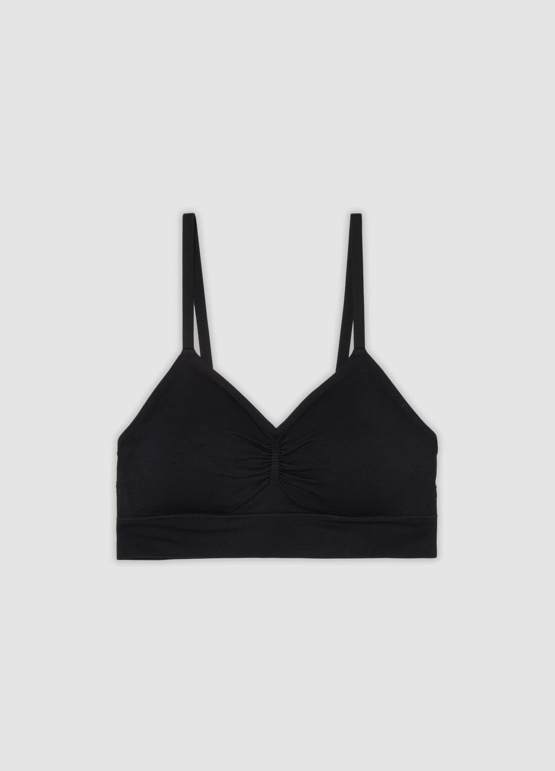 Reggiseno Bralette Nero In Tessuto Elasticizzato Senza Imbottitura | OVS Reggiseno Bralette Nero In Tessuto Elasticizzato Senza Imbottitura - 0 | OVS
