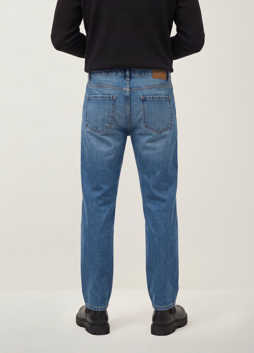 Blaue Denim-jeans Aus Reiner Baumwolle | OVS Blaue Denim-jeans Aus Reiner Baumwolle - 2 | OVS