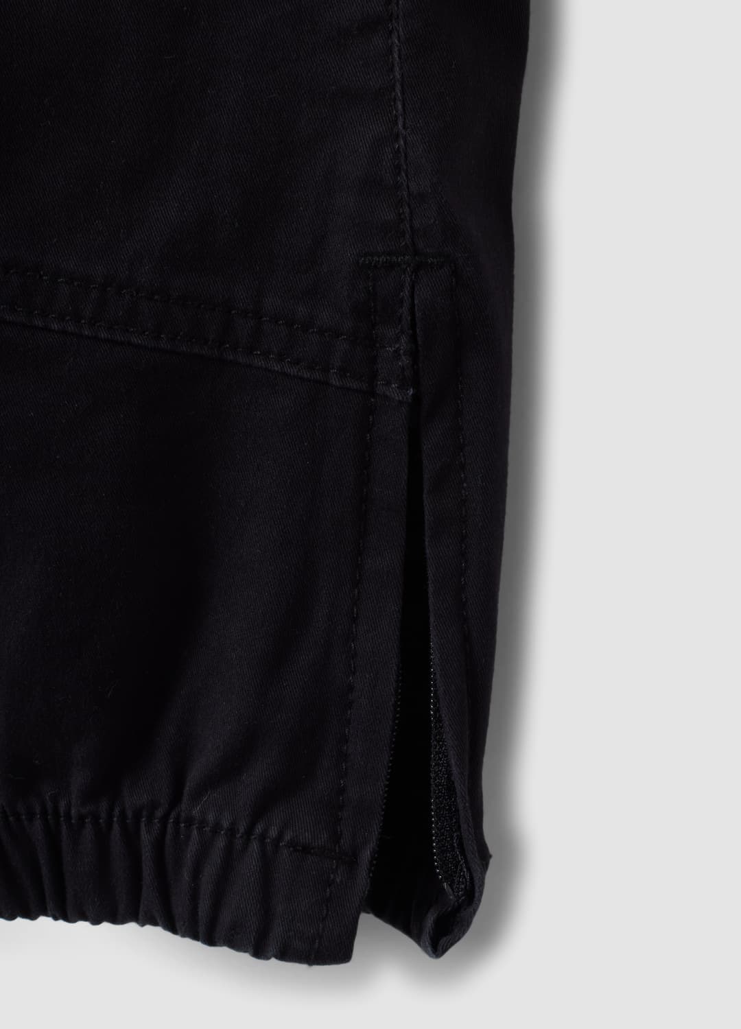 Pantaloni Neri In Cotone Elasticizzato Con Fondo Elasticizzato Per Bambino | OVS Pantaloni Neri In Cotone Elasticizzato Con Fondo Elasticizzato Per Bambino - 3 | OVS