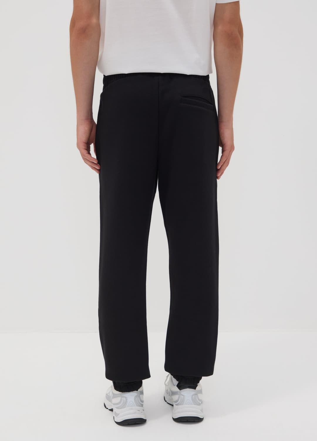Pantaloni Sportivi Neri In Misto Cotone Con Logo | OVS Pantaloni Sportivi Neri In Misto Cotone Con Logo - 2 | OVS