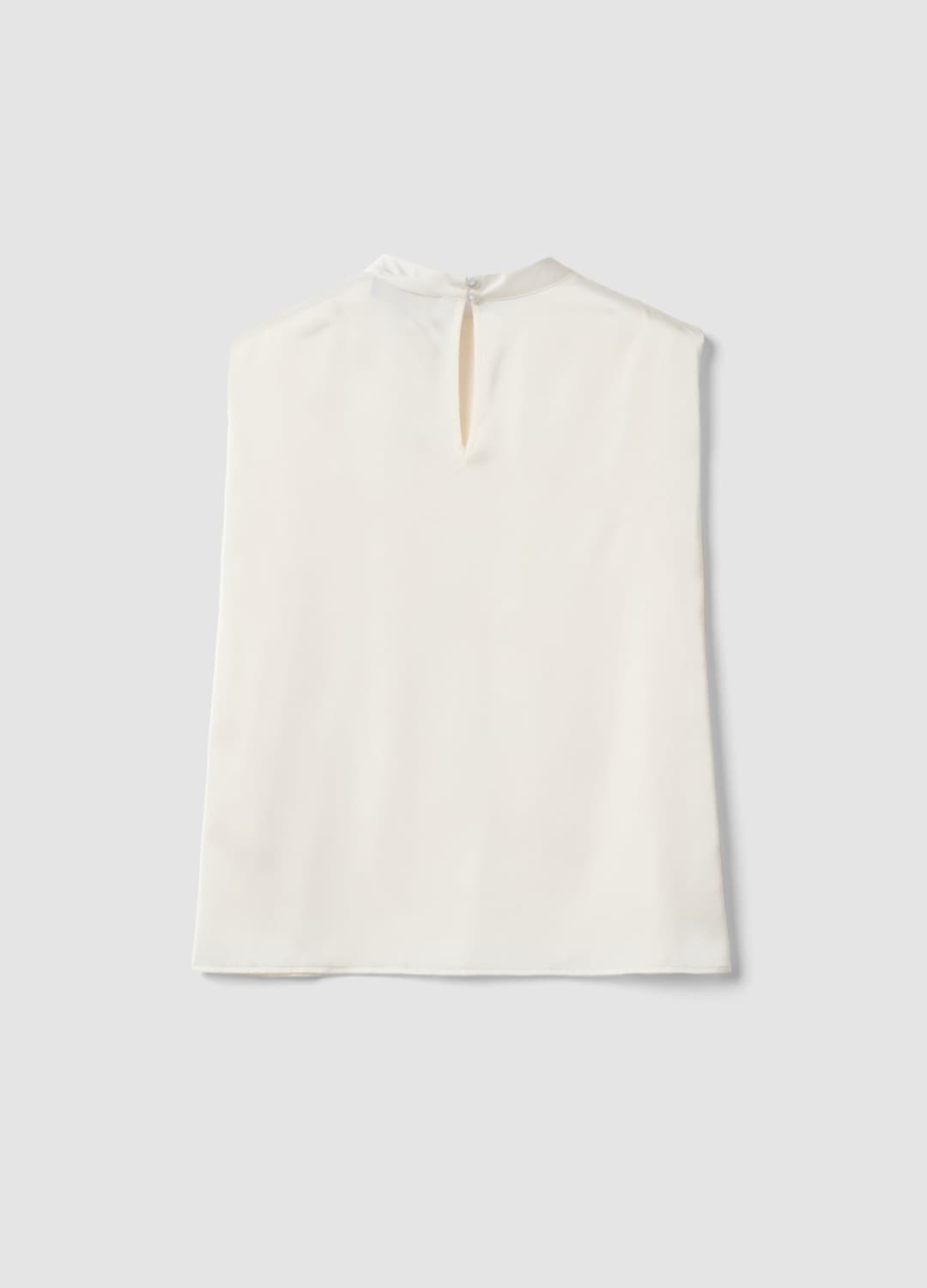 Weißes Stretch-top Mit Stehkragen | OVS Weißes Stretch-top Mit Stehkragen - 5 | OVS