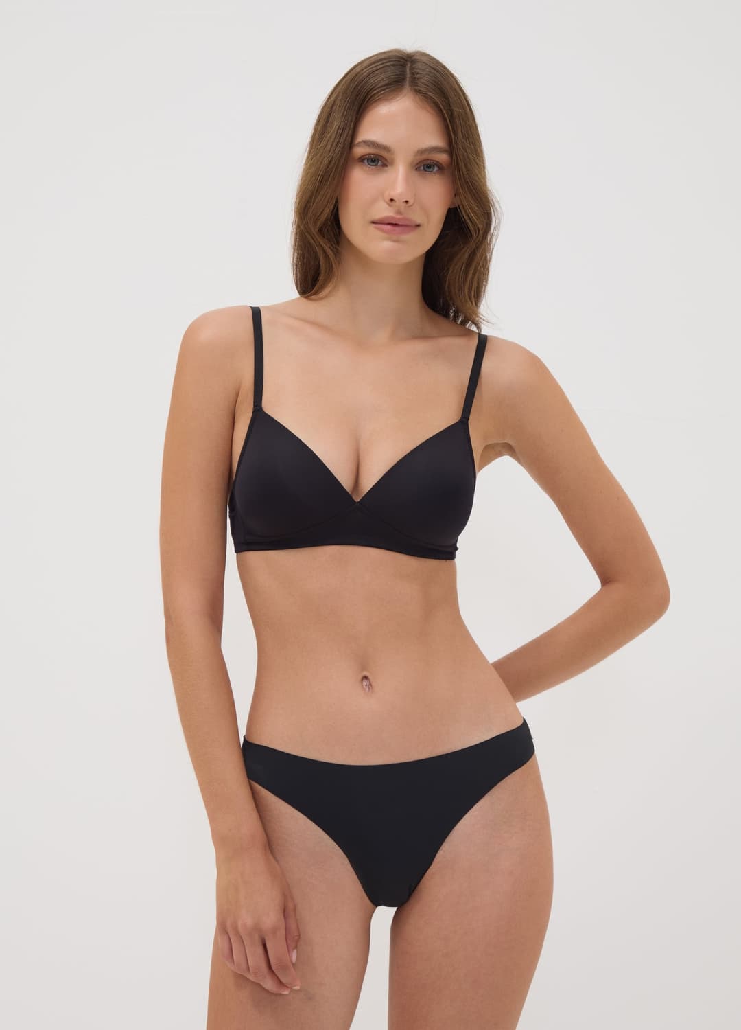 Reggiseno Nero Imbottito In Tessuto Elasticizzato | OVS Reggiseno Nero Imbottito In Tessuto Elasticizzato - 1 | OVS