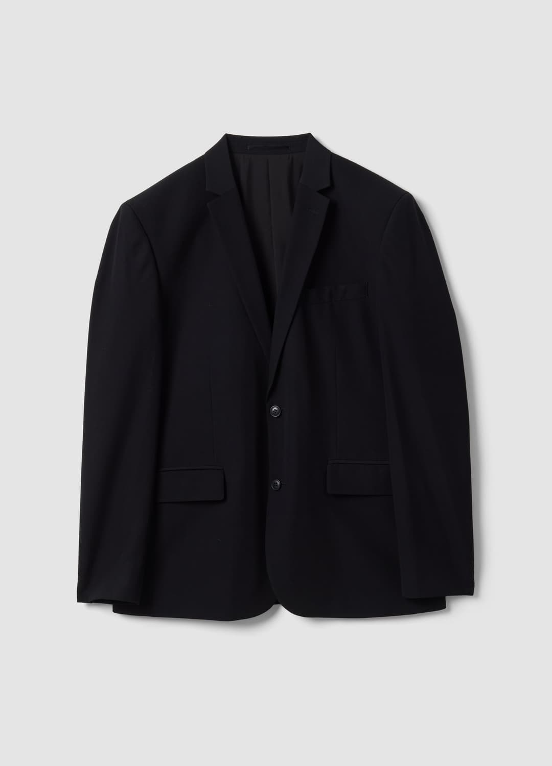 Blazer Nero Slim Fit Foderato Con Rever Classici | OVS Blazer Nero Slim Fit Foderato Con Rever Classici - 4 | OVS