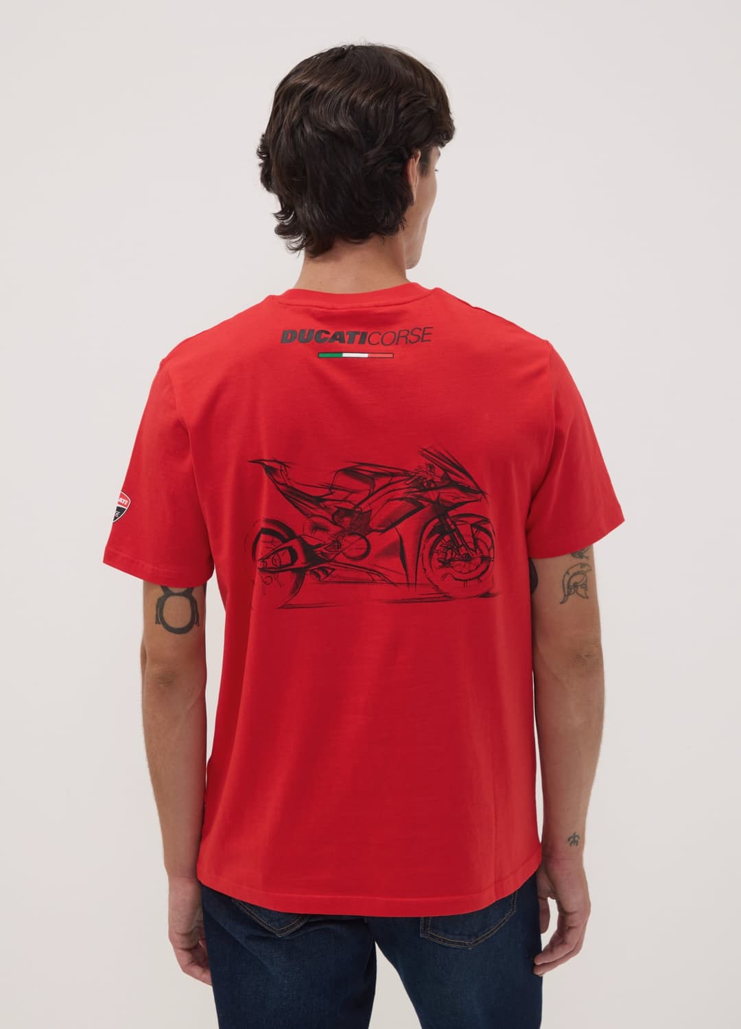 T-shirt Rossa In Puro Cotone Con Stampa Ducati | OVS T-shirt Rossa In Puro Cotone Con Stampa Ducati - 3 | OVS
