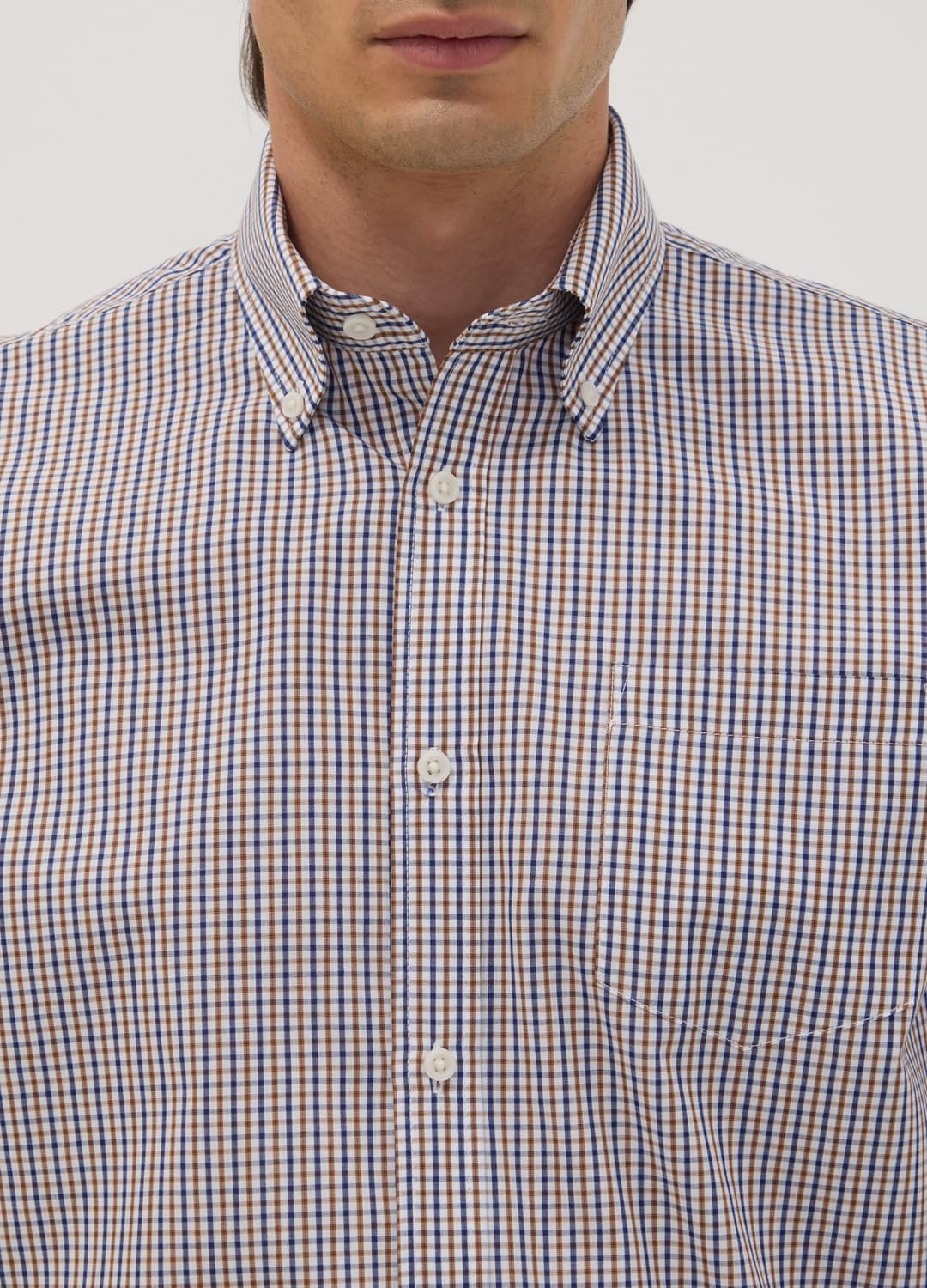 Camicia Easy Iron Multicolor In Misto Cotone A Quadri Button Down Regular Fit | OVS Camicia Easy Iron Multicolor In Misto Cotone A Quadri Button Down Regular Fit - 1 | OVS