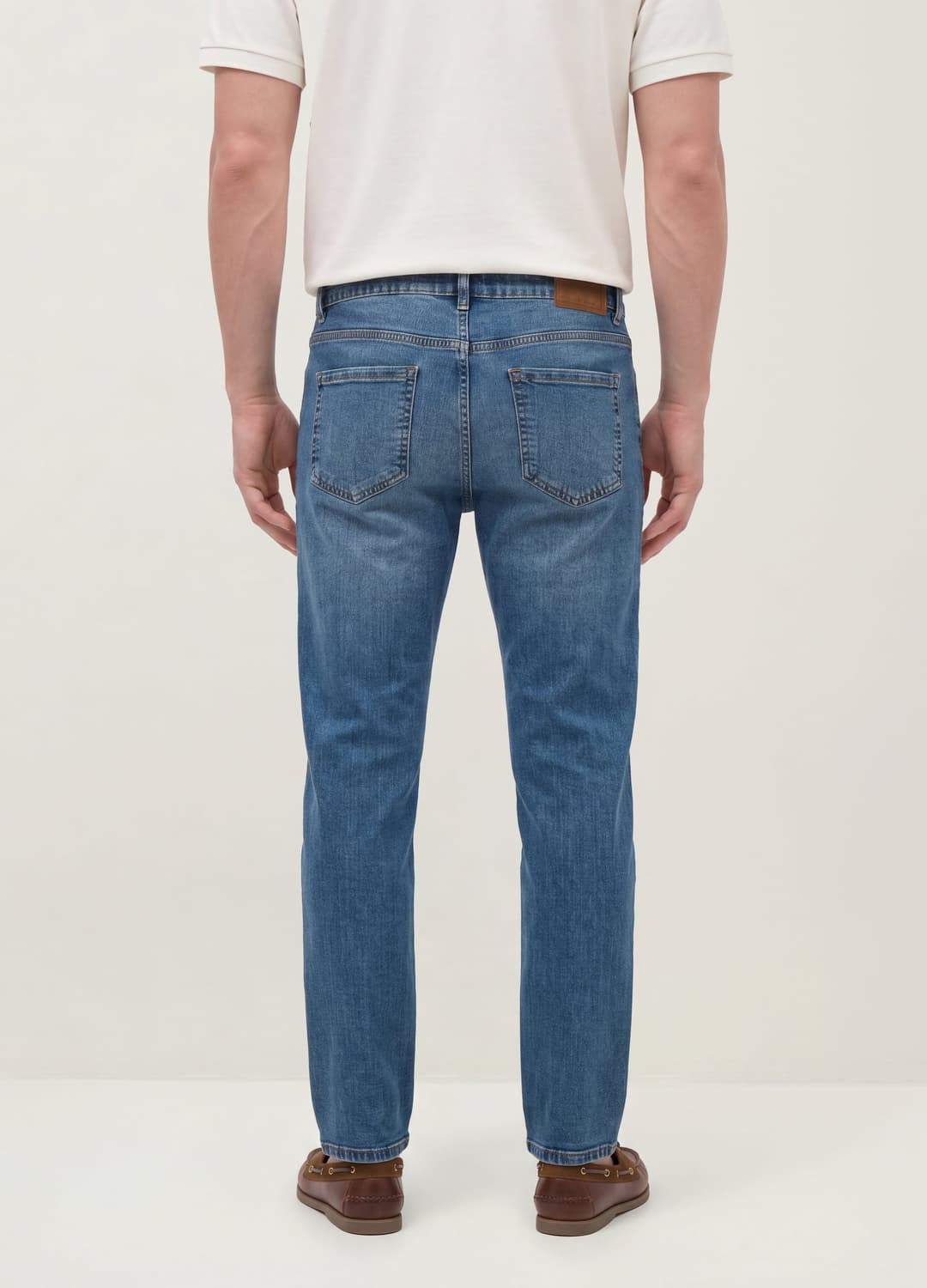 Dunkelblaue Denim-jeans Aus Stretch-baumwolle | OVS Dunkelblaue Denim-jeans Aus Stretch-baumwolle - 10 | OVS