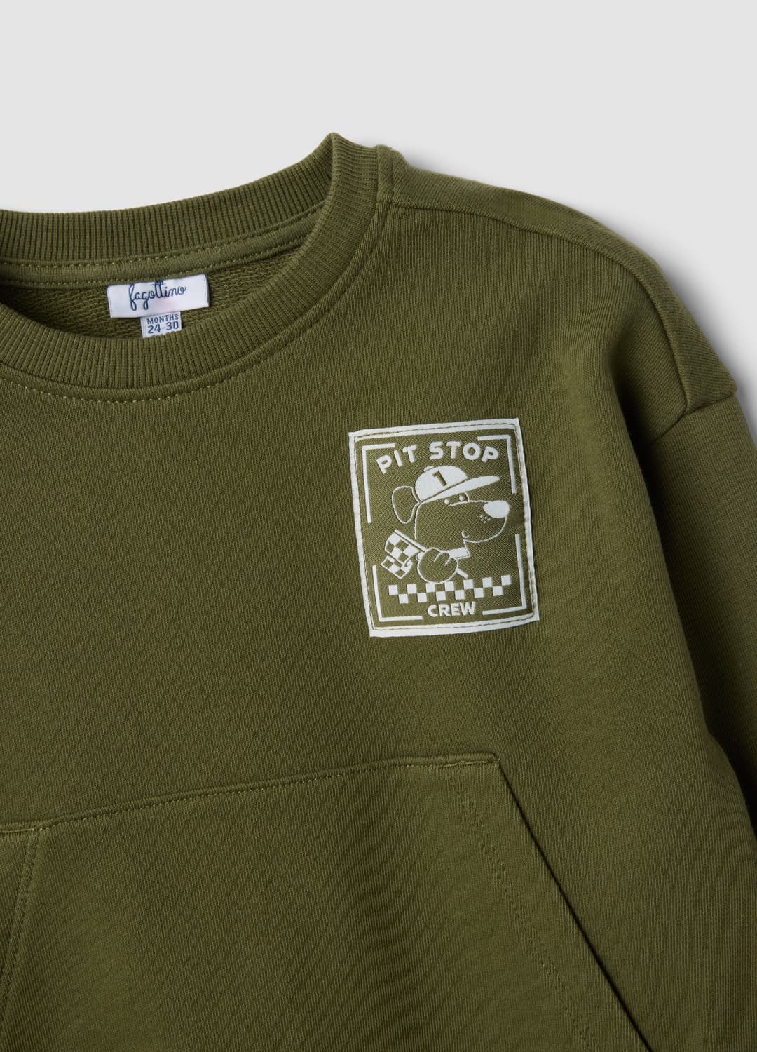 Grünes Set Aus 100 % Baumwolle Mit Rundhals-sweatshirt Für Jungen | OVS Grünes Set Aus 100 % Baumwolle Mit Rundhals-sweatshirt Für Jungen - 2 | OVS
