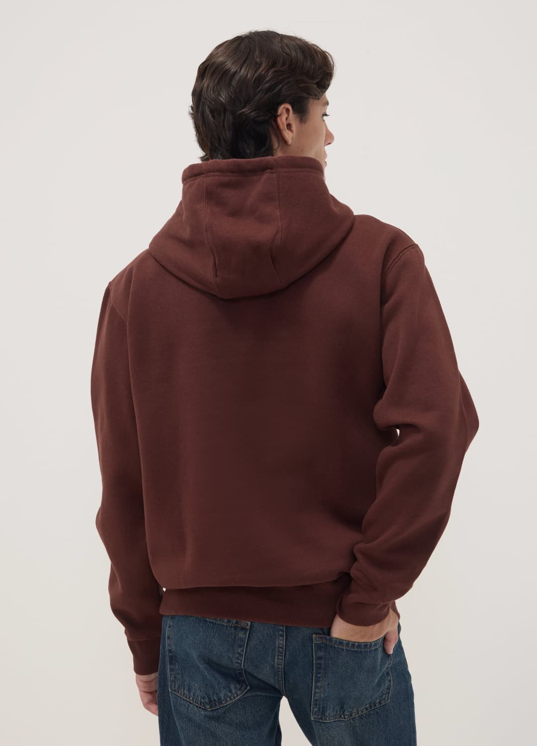 Felpa Marrone In Misto Cotone Con Cappuccio E Stampa Jeep Relaxed Fit | OVS Felpa Marrone In Misto Cotone Con Cappuccio E Stampa Jeep Relaxed Fit - 3 | OVS