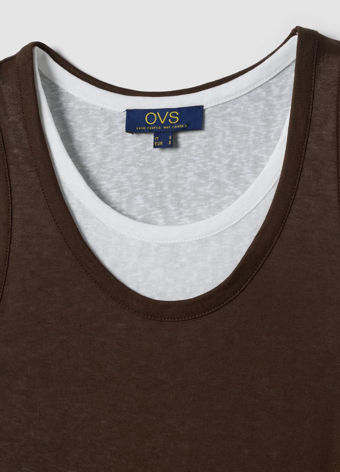 Braunes Tanktop Aus Viskosemix | OVS Braunes Tanktop Aus Viskosemix - 5 | OVS