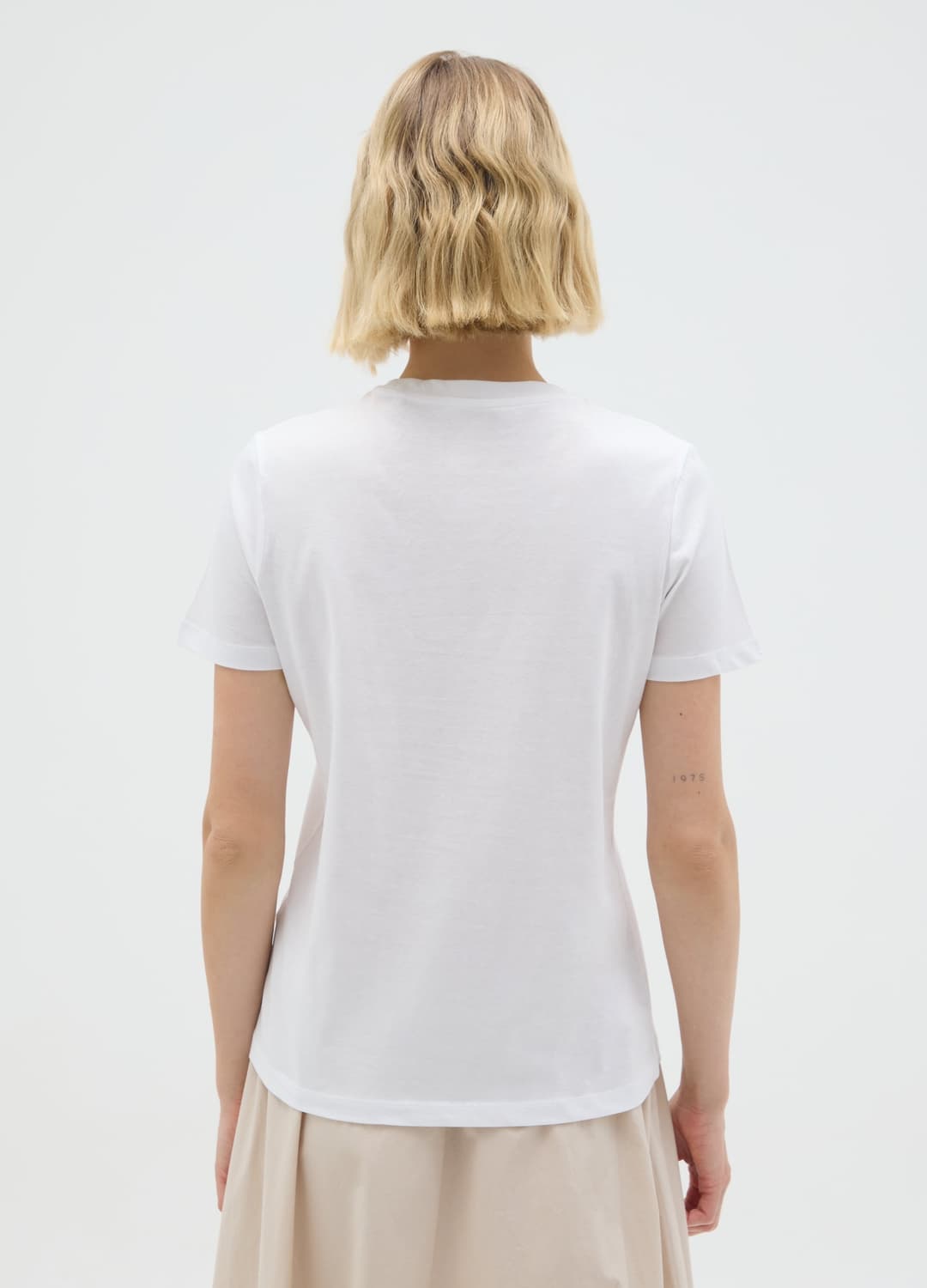 T-shirt In Puro Cotone Bianca Regular Fit | OVS T-shirt In Puro Cotone Bianca Regular Fit - 3 | OVS