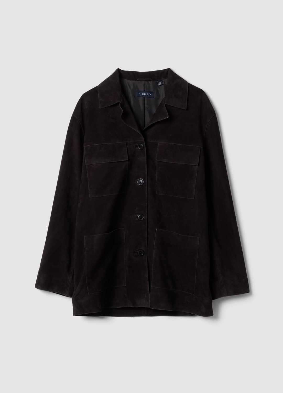Giacca Nera In Vera Pelle Regular Fit | OVS Giacca Nera In Vera Pelle Regular Fit - 0 | OVS