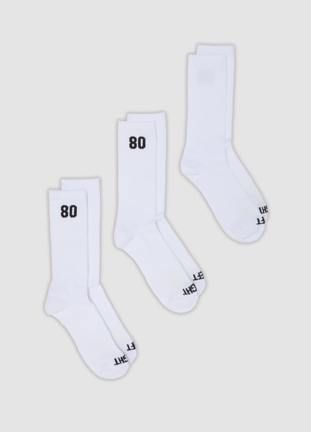 3er-pack Schwarze Sportsocken Aus Elastischer Bio-baumwolle | OVS 3er-pack Schwarze Sportsocken Aus Elastischer Bio-baumwolle - 0 | OVS