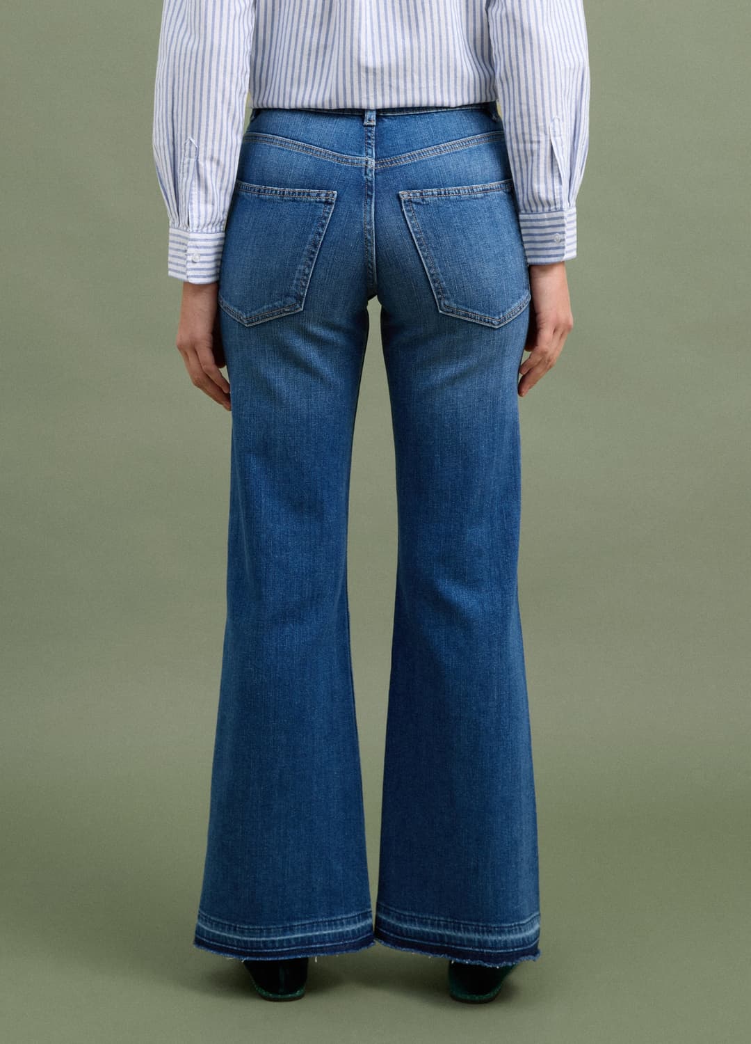 Jeans Blu In Cotone Elasticizzato Wide Leg | OVS Jeans Blu In Cotone Elasticizzato Wide Leg - 9 | OVS