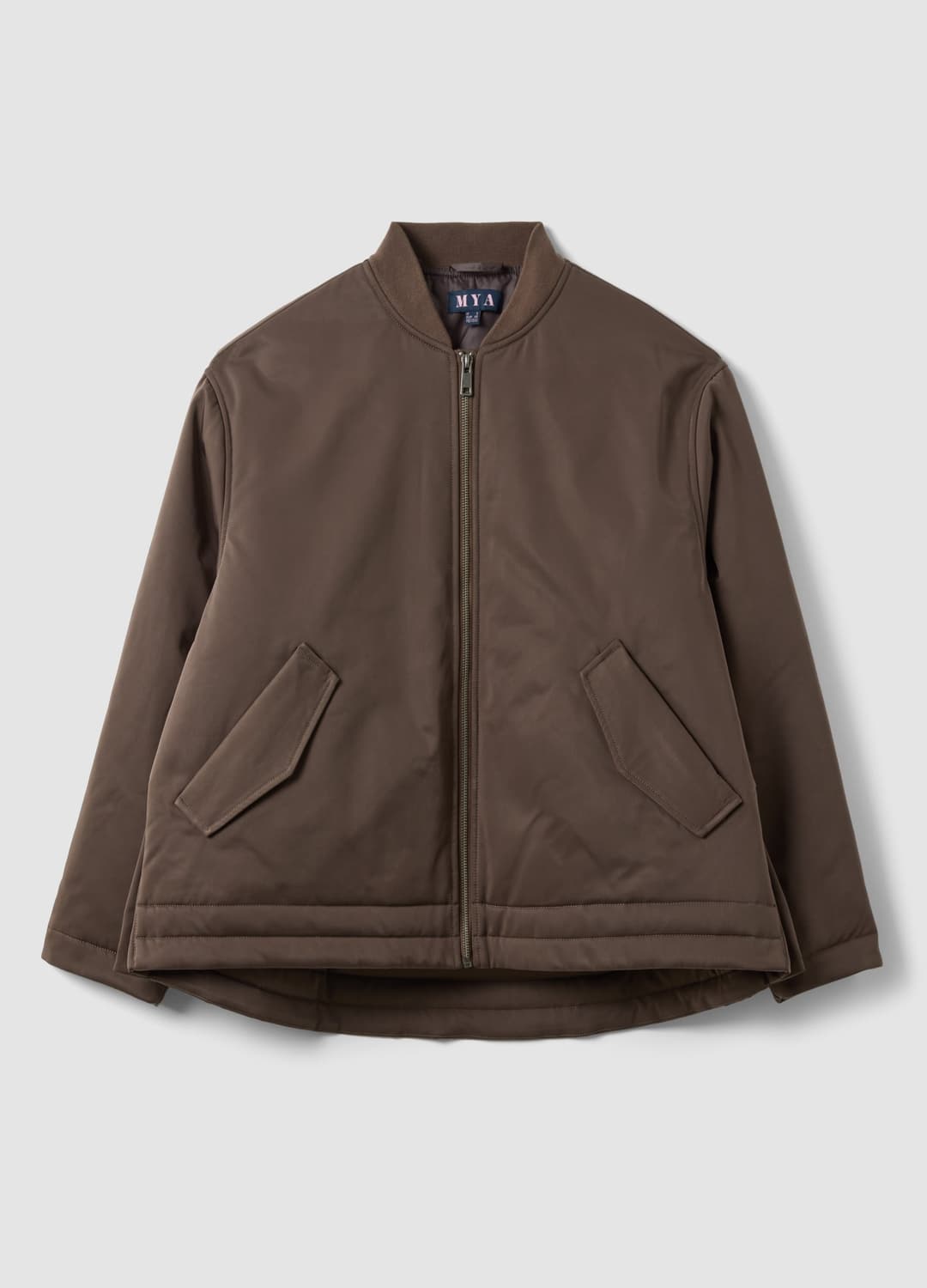 Giacca Marrone Imbottita Regular Fit Con Zip | OVS Giacca Marrone Imbottita Regular Fit Con Zip - 0 | OVS