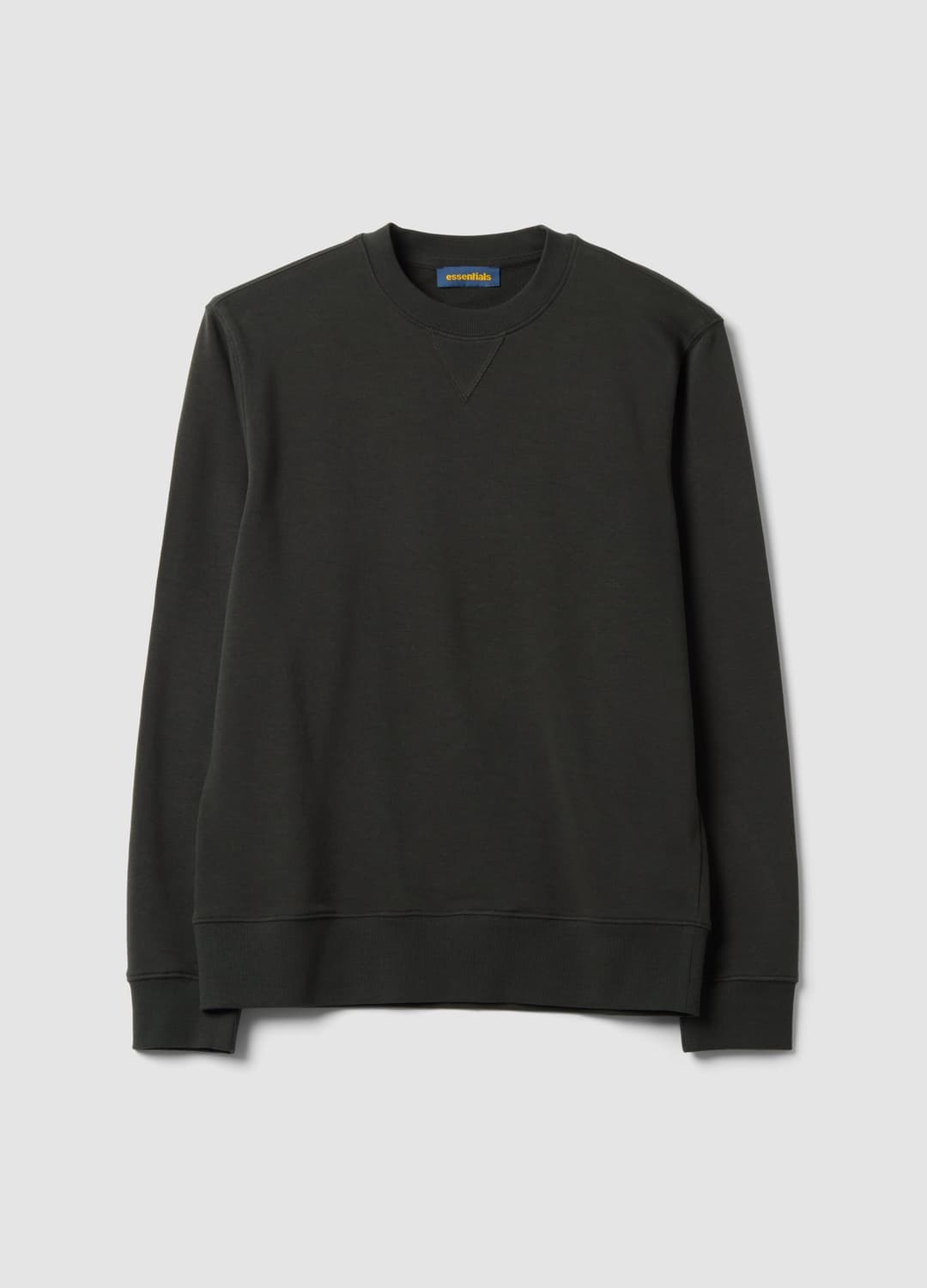 Felpa Blu Girocollo In Misto Cotone Regular Fit | OVS Felpa Blu Girocollo In Misto Cotone Regular Fit - 4 | OVS
