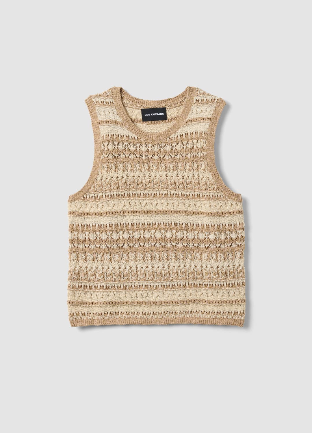 Regular Fit Tank-top Aus Mehrfarbigem Baumwoll-mix Mit Perforierter Textur | OVS Regular Fit Tank-top Aus Mehrfarbigem Baumwoll-mix Mit Perforierter Textur - 10 | OVS