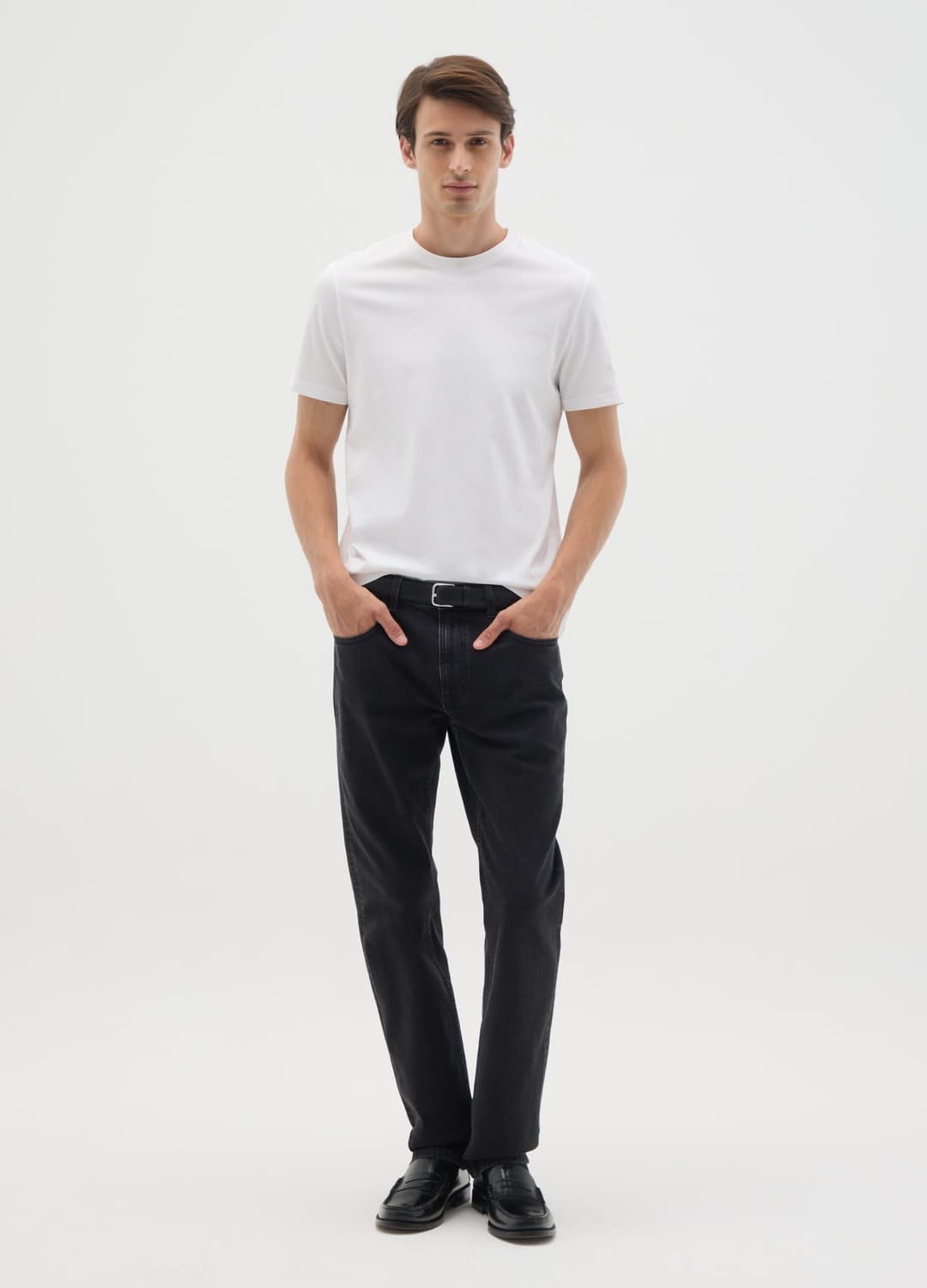 Weiße T-shirt Aus Reiner Baumwolle Im Regular Fit | OVS Weiße T-shirt Aus Reiner Baumwolle Im Regular Fit - 0 | OVS