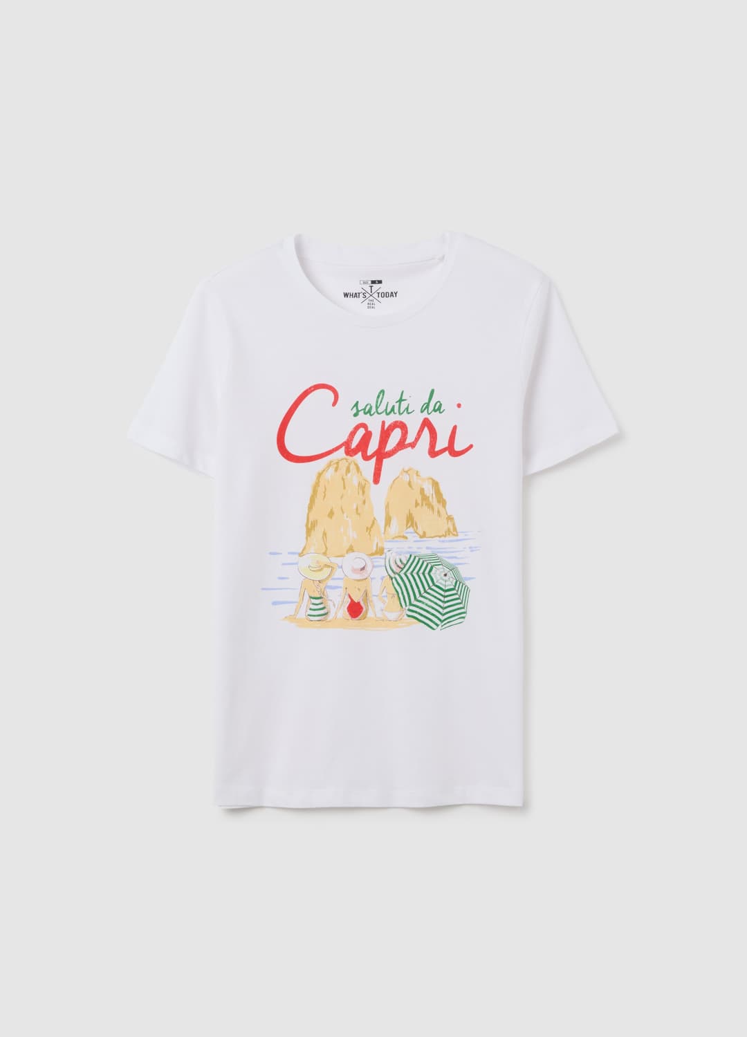 T-shirt In Puro Cotone Bianca Regular Fit | OVS T-shirt In Puro Cotone Bianca Regular Fit - 4 | OVS