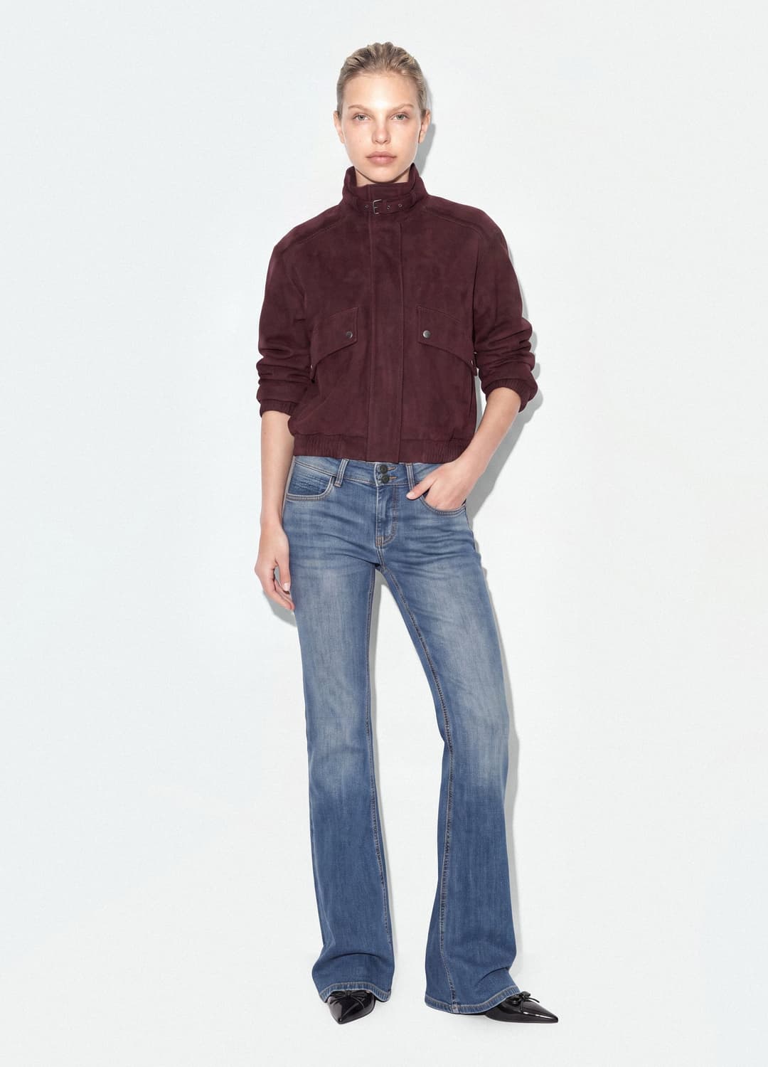 Blaue Flare-jeans Aus Stretch-baumwolle | OVS Blaue Flare-jeans Aus Stretch-baumwolle - 7 | OVS