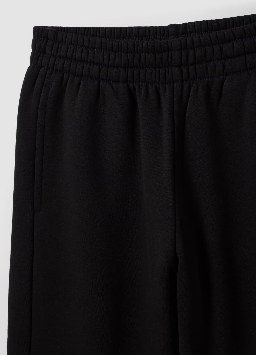 Pantaloni Jogger Neri In Misto Cotone Straight Fit | OVS Pantaloni Jogger Neri In Misto Cotone Straight Fit - 6 | OVS