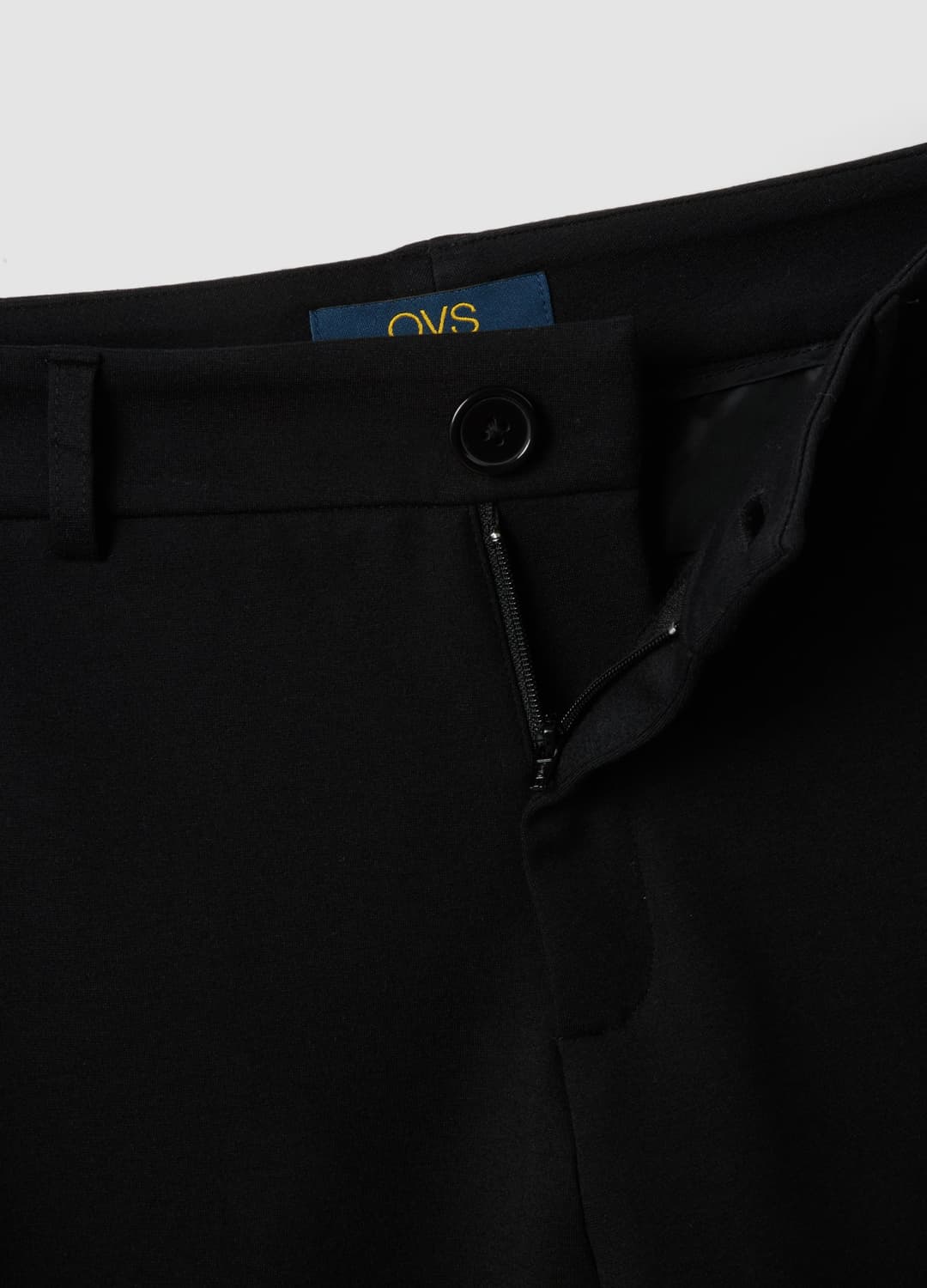 Schwarze Stretch-hose Aus Viskose | OVS Schwarze Stretch-hose Aus Viskose - 5 | OVS
