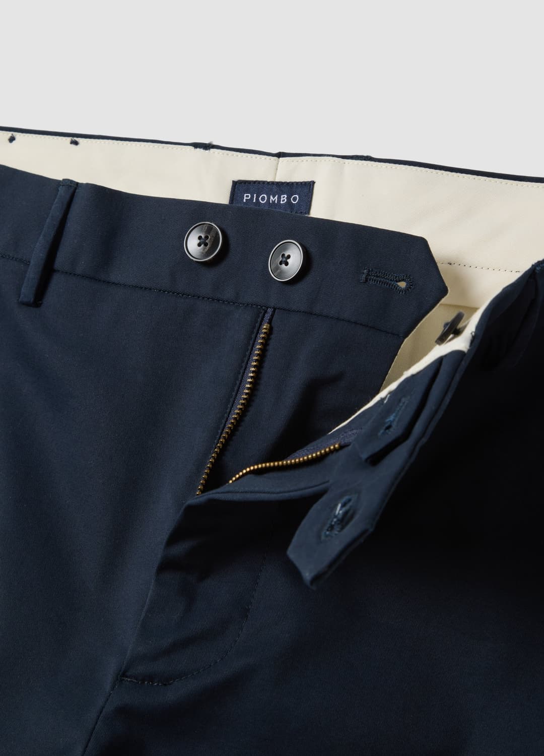 Blaue Chinohose Aus Stretch-baumwolltwill Im Regular Fit | OVS Blaue Chinohose Aus Stretch-baumwolltwill Im Regular Fit - 1 | OVS