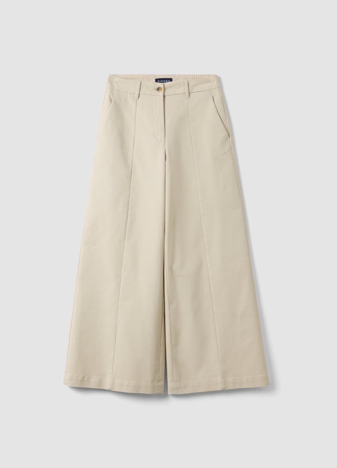 Beige Flare-hose Aus Stretch-baumwolle | OVS Beige Flare-hose Aus Stretch-baumwolle - 0 | OVS