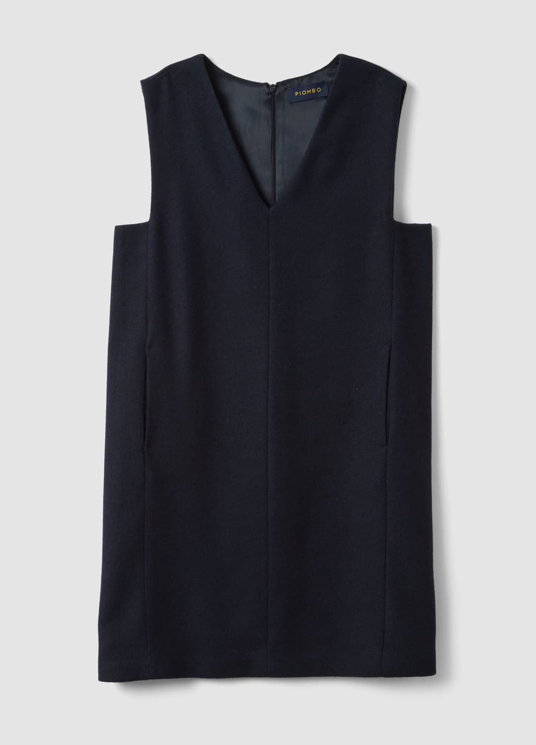 Abito Smanicato Blu In Misto Lana Regular Fit | OVS Abito Smanicato Blu In Misto Lana Regular Fit - 0 | OVS