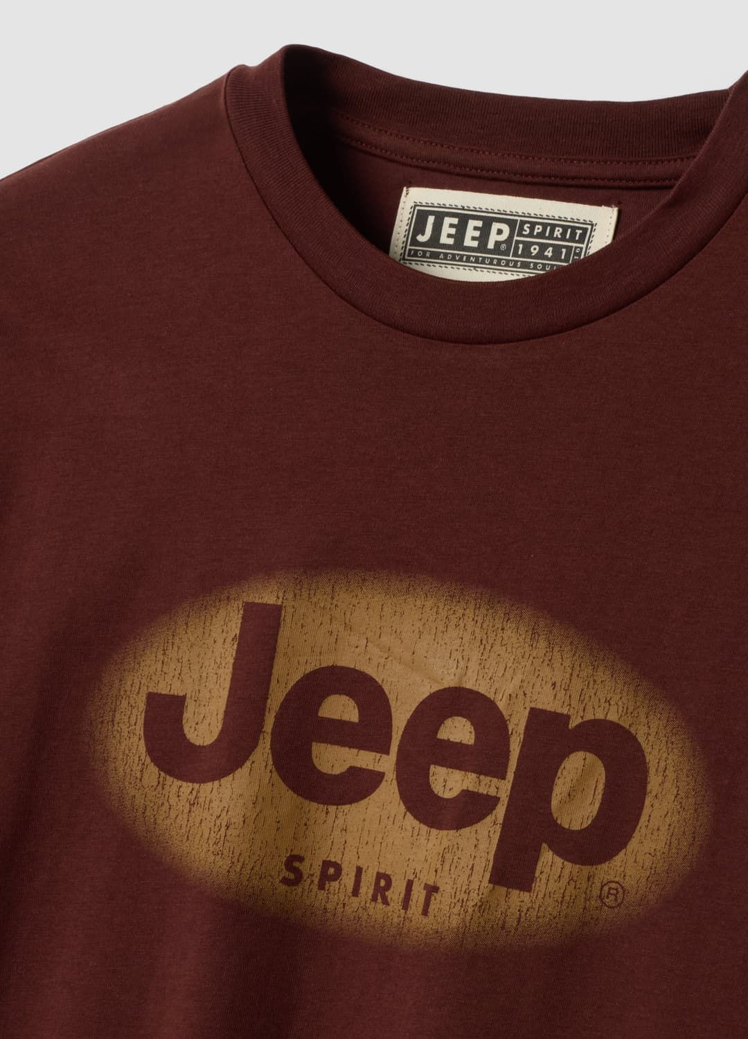 T-shirt Marrone In Puro Cotone Con Girocollo E Stampa Jeep | OVS T-shirt Marrone In Puro Cotone Con Girocollo E Stampa Jeep - 5 | OVS