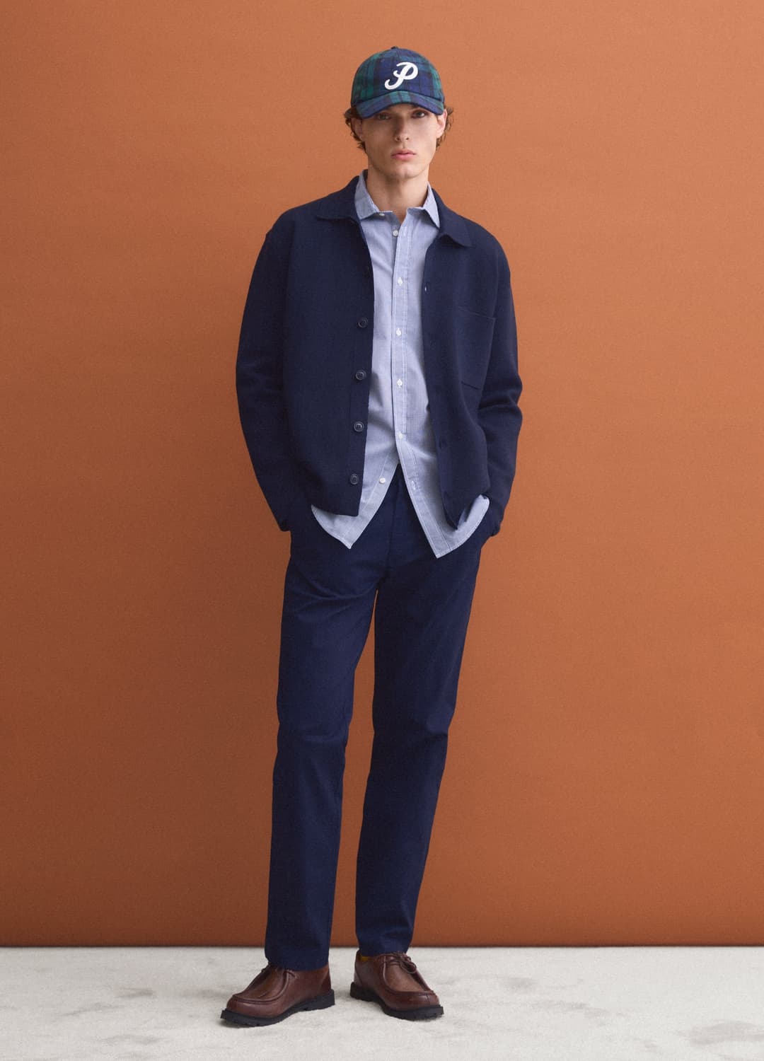 Pantaloni Chino Blu In Twill Di Cotone Elasticizzato Regular Fit | OVS Pantaloni Chino Blu In Twill Di Cotone Elasticizzato Regular Fit - 0 | OVS