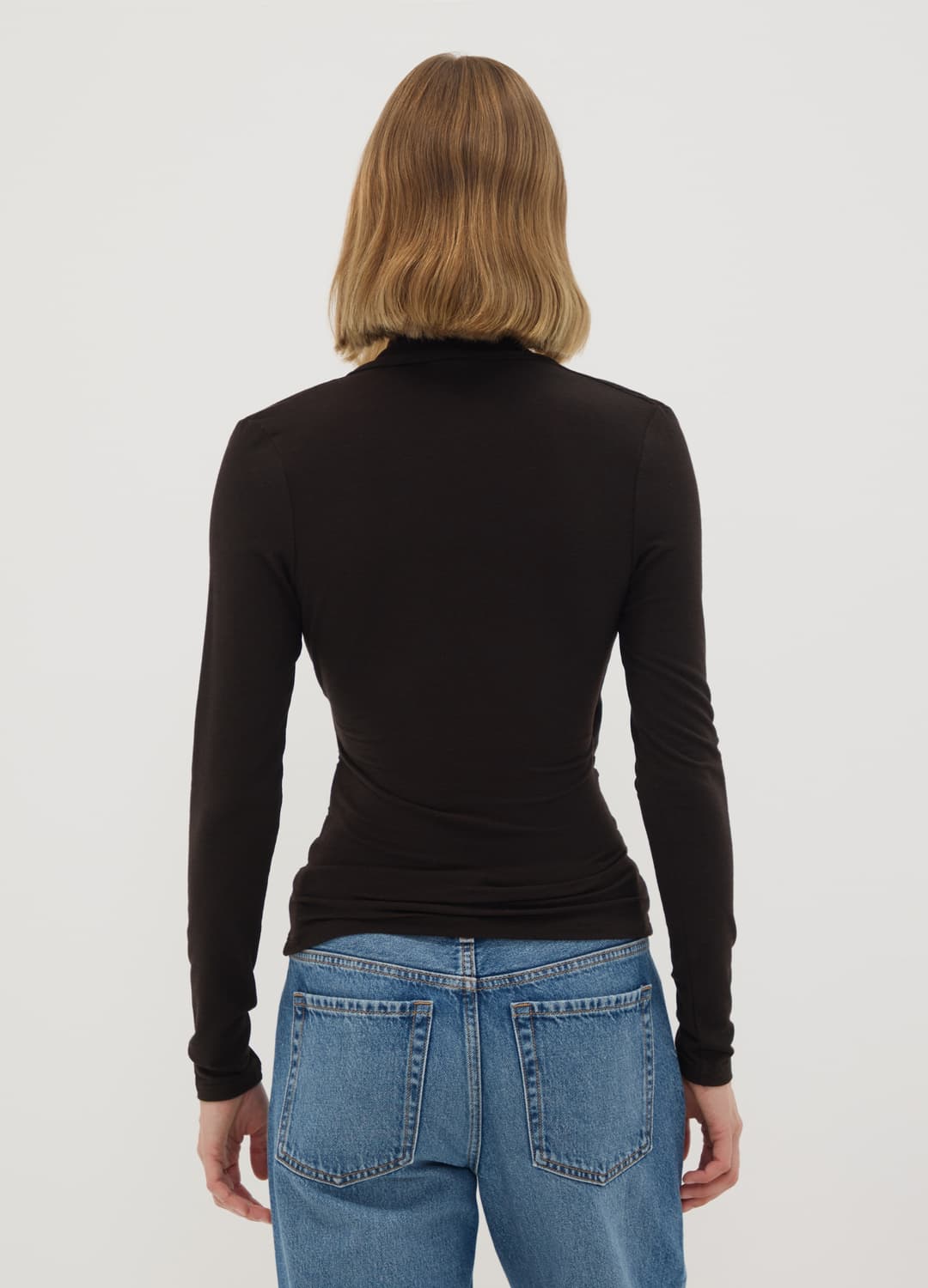 Schwarzes T-shirt Aus Viskose | OVS Schwarzes T-shirt Aus Viskose - 3 | OVS
