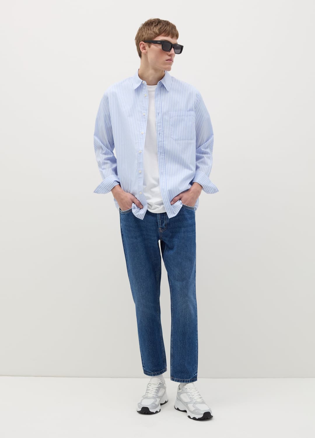 Camicia A Righe Con Tasca | OVS Camicia A Righe Con Tasca - 0 | OVS
