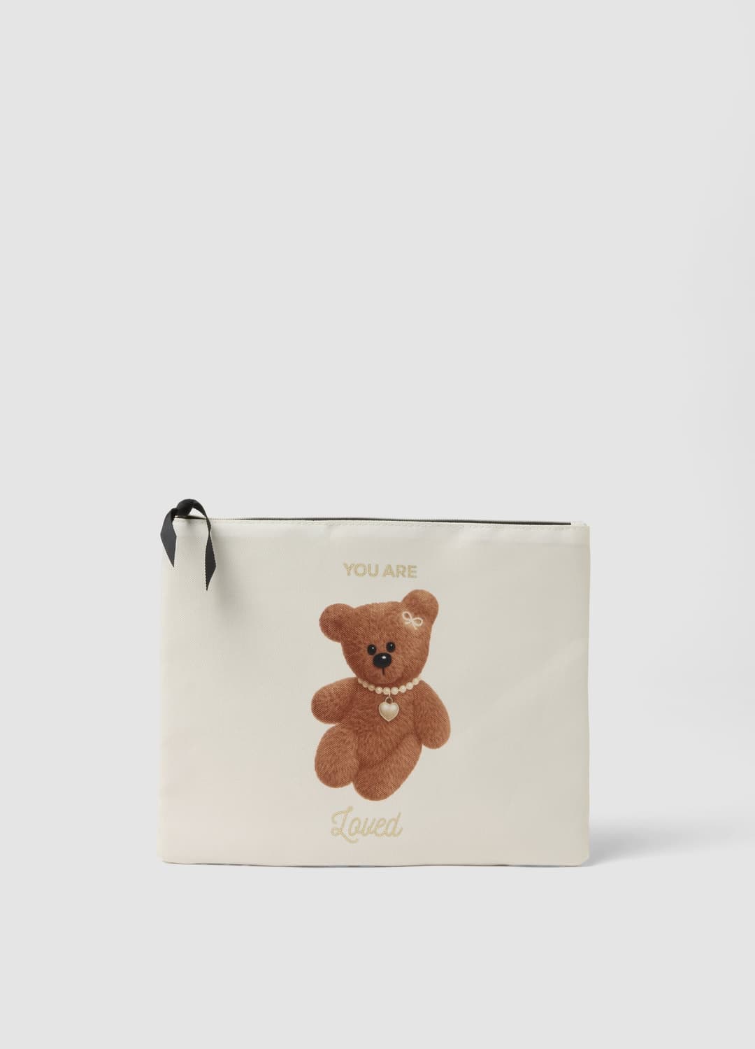 Pochette Bianca Con Stampa Teddy | OVS Pochette Bianca Con Stampa Teddy - 0 | OVS