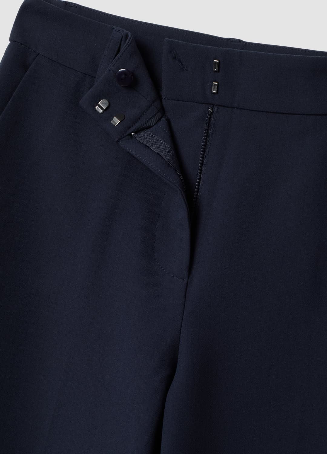 Pantaloni Blu Dritti In Viscosa Elasticizzato | OVS Pantaloni Blu Dritti In Viscosa Elasticizzato - 6 | OVS